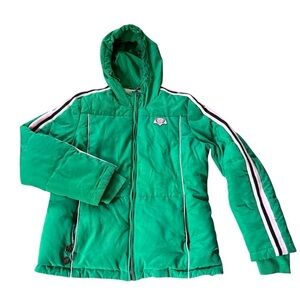 Zeroxposur Vintage Full Zip Down Winter Jacket/Coat Women Size Small EUC